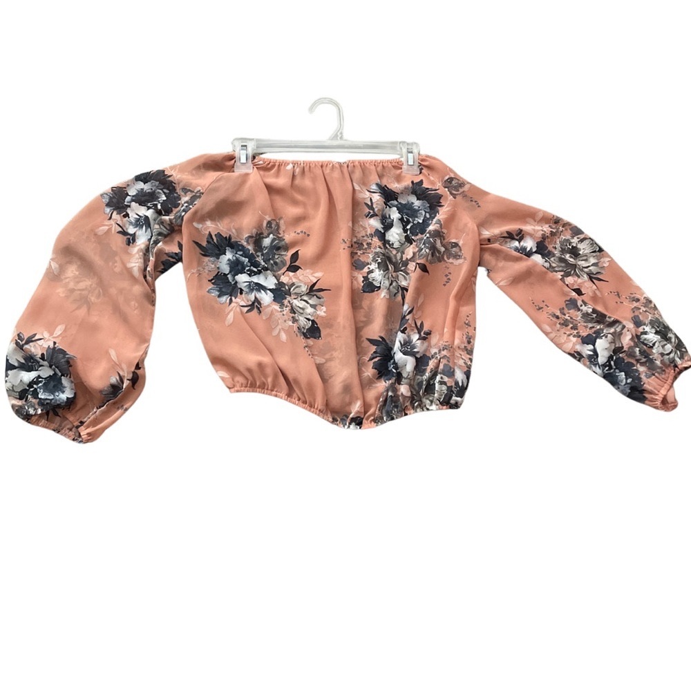 Lovely Day Coral Blouse